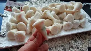 بربع كيلو من الكوك فقط و بدون حليب مركز محلى و اكثر من 50 حبة بدون فرن بريستيج العيد باقل تكلفة