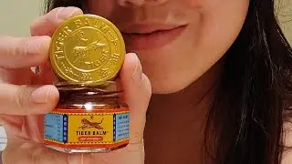 Tiger Balm on everything, insect bites on face!