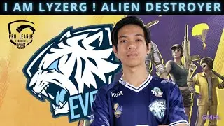 BIGETRON RA RATA!!! LYZERG THE ALIEN DESTROYER CLUTCH - PMPL ID S3 2021 - PUBGM INDONESIA