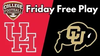 NCAAF Picks - Colorado vs Houston - Friday 9/12/25 | August Young CFB Best Bets, Picks & Predictions
