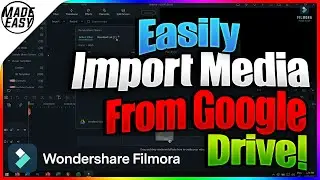 How to Import Media Files From Google Drive to Filmora? | Filmora 11