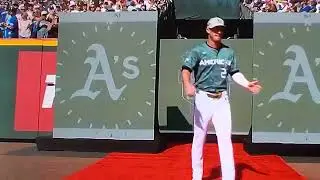 Brent Rooker Introduction - 2023 MLB All-Star Game - July 11, 2023