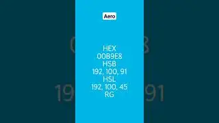 HTML color code Aero | HEX Codes 