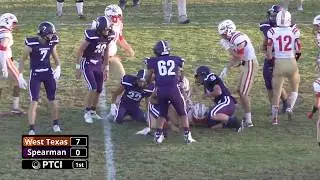 PTCI Football West Texas vs Spearman 9-27-19