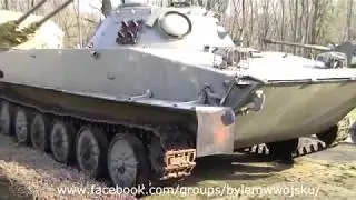 Lekki czołg pływający PT-76