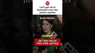 Let's get rid of Australia's two-tier justice system.