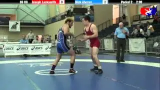 Joseph Locksmith vs. Nick Alvarez at 2013 ASICS University Nationals - GR