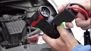XENSO XR55 jump starter, mini dmuchawa, power bank, pompka