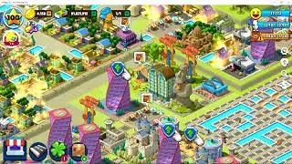 VILLAGE CITY: TOWN BUILDING SIM (DIA 418) LV 100 (MAX) +3 EDIFICIOS