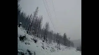 Road 40 BC between Lillooet and Shalalth BC 