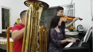 Hino 247 CCB - Tuba , Piano , Violino
