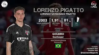 Lorenzo Pigatto - Goleiro (Goalkeeper) - 2003 (2023)