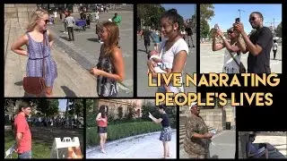 Live-Narrating People's Actions - Movie Trailer Voice