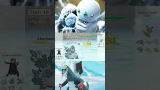 Why not use Ice Type Monotype? We can destroy everything even is Steel Type!!! #shorts