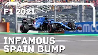 The Infamous Spain Bump | F1 2021 Game