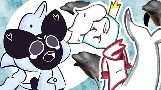 DOLPHIN ON WHEELS // ORIGINAL animation meme [COLLAB w/ YoshTea!]