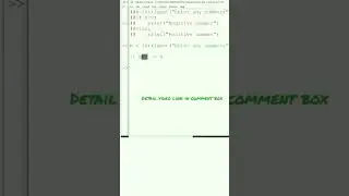 if... else statement. #python #controlstatements  #code