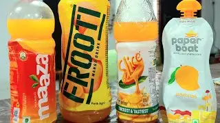 Mango Drinks True Review- Maaza,Frooti,Slice,Paperboat || KabiraFakira