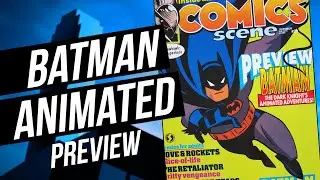 Batman Animated Early Preview in Comics Scene #29 Magazine BTAS