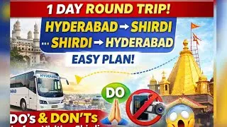 Hyderabad to Shirdi 