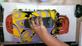 Жидкая акриловая заливка для журнала Artful 