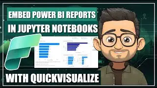 QuickVisualize in Microsoft Fabric: Embed PowerBI Reports in Jupyter Notebooks