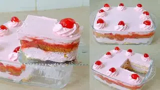 10 Minutes Dessert Recipe | Quick and Easy Strawberry Dessert Recipe