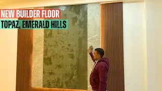 4 BHK Luxury Builder Floor In Topaz, Emerald Hills, Sector 65, Gurgaon With Stilt Parking 😍