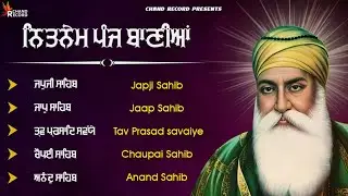 Panj Bania ( Full Path ) Nitnem Sahib With Lyrics \\ Path Panj Bania #panjbanianitnem