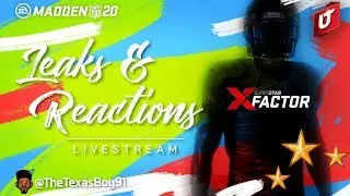MUT 20 HYPE!!! | Leaks and First Look At MUT 20 Stream Reaction W/ Texas