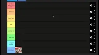 Tier List mario (pour mon Pseudo) et roblox (car je fait sa tout le temps du roblox lol)
