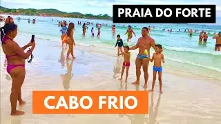 🌊⛱️ CABO FRIO HOJE - PRAIA DO FORTE 19/01/2026 | THINGS TO DO IN BRAZIL 🇧🇷