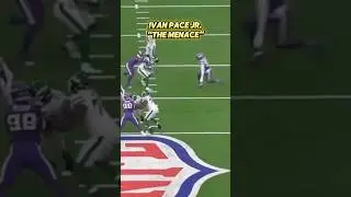 Ivan Pace Jr. was ON ONE in London after missing the last 2 games 💥 #SKOL