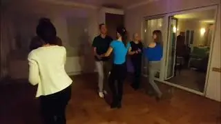 Zoli és Kata vonalas salsa workshop Balatonfőkajár 2025. december 13.