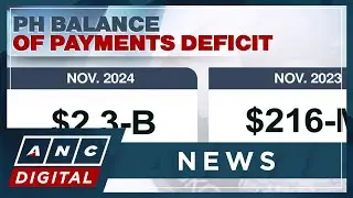 PH posts BOP deficit in November; GIR level declines to $108.5-B | ANC