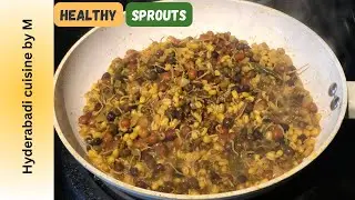 Healthy Sprouts Sabzi | High Protein Indian Veg Recipe | Easy Sprouts Stir Fry