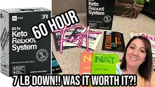 7 LB WEIGHT LOSS in 60 hours! Was it worth it?!? | 60 hour Keto Reboot Fast Review