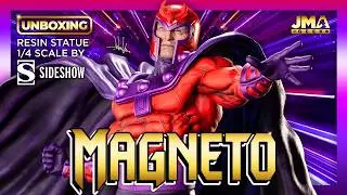 🟣 MAGNETO Resin Statue. 1/4 Scale by Sideshow | Unboxing & CINEMATIC #xmen #marvel @CollectSideshow