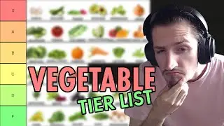Afinio's Vegetable Tier List
