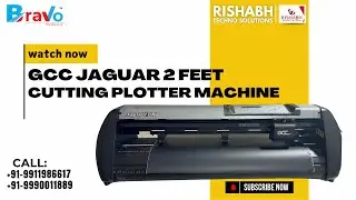 🐆 GCC Jaguar II &ndash; 2ft Vinyl Cutting Plotter | Full Demo & Features 📞 9990011449-9289028889