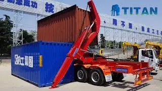 Container Side Loader - China 37/45 tons 20/40ft container selft loading sidelifter trailer for sale