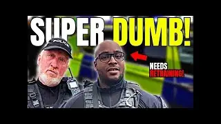 Total Abuse of Power as UK Cop ABUSES Auditor Outside Parliament! The Worst ARMED Officer Ever!