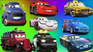 Looking For Disney Cars Lightning McQueen, Wrong Head Disney Cars, Luigi ,Brick Yardley, Snot Rod