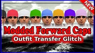 GTA5 I *NEW* Modded Colored Forward Caps! (Red, Blue, White & More!) Transfer Glitch (MALE)