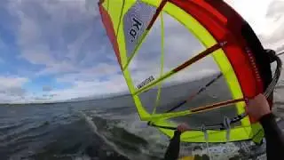 Windsurfing at Lady's Island Lake November 2019