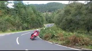 Ducati 1098S riding on some awesome roads in Scotland. Plus two very special Ducatis.