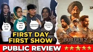 Border 2 Public Review: Sunny Deol Ka Dhamaka! 🚩 | Border 2 Movie Review
