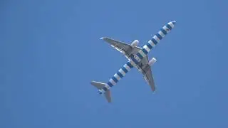 First Condor B757 Stripes Livery | Condor Blue Stripes Livery B757-330 D-ABOI