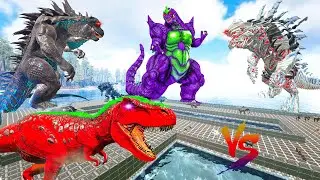 Max Damage Dinos VS Max Health Dinos &ndash; Who Wins? | ARK Ascended