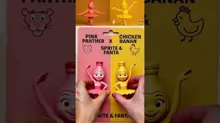 Unboxing Fanta & Sprite The Pink Panther X Chicken Banana